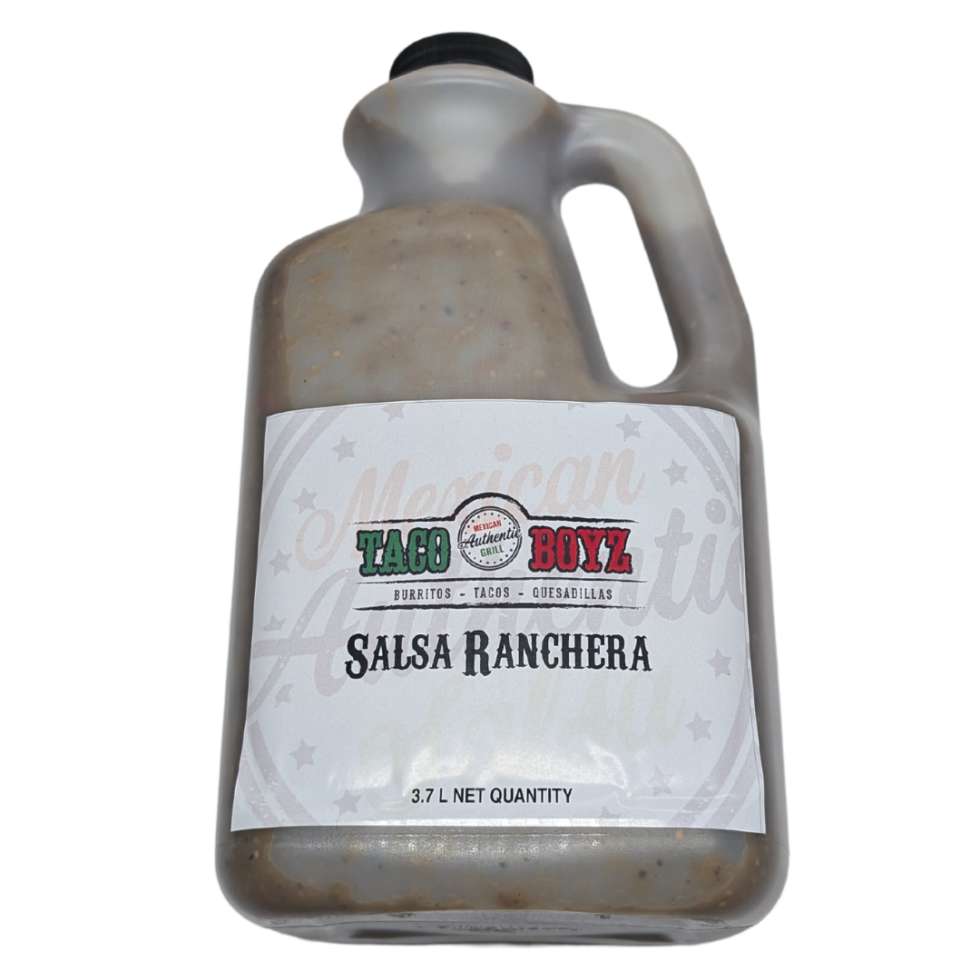 Taco Boyz Salsa Ranchera Case of 4 (3.7 Litre Bottles)