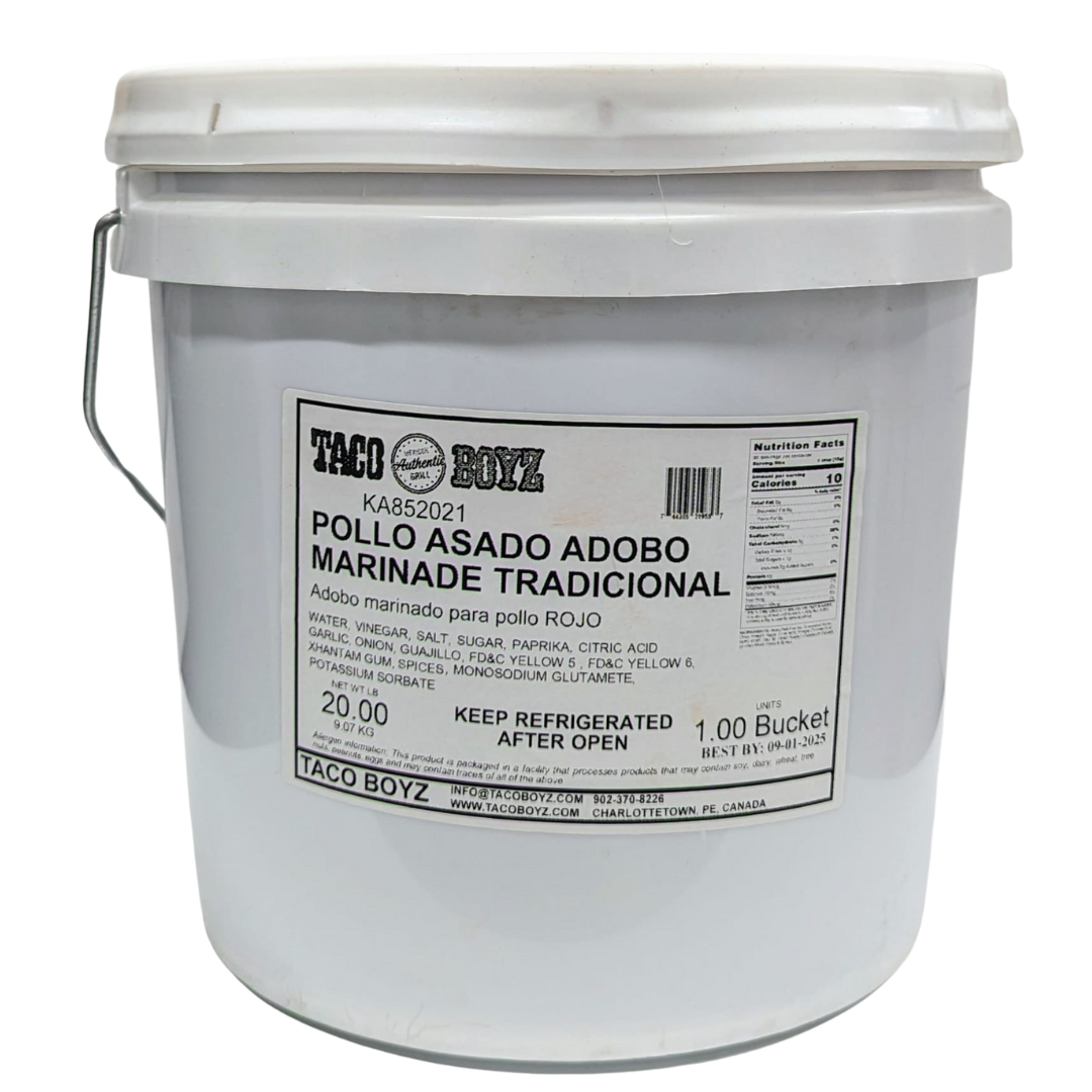 Taco Boyz Pollo Asado Rojo Adobo Sauce