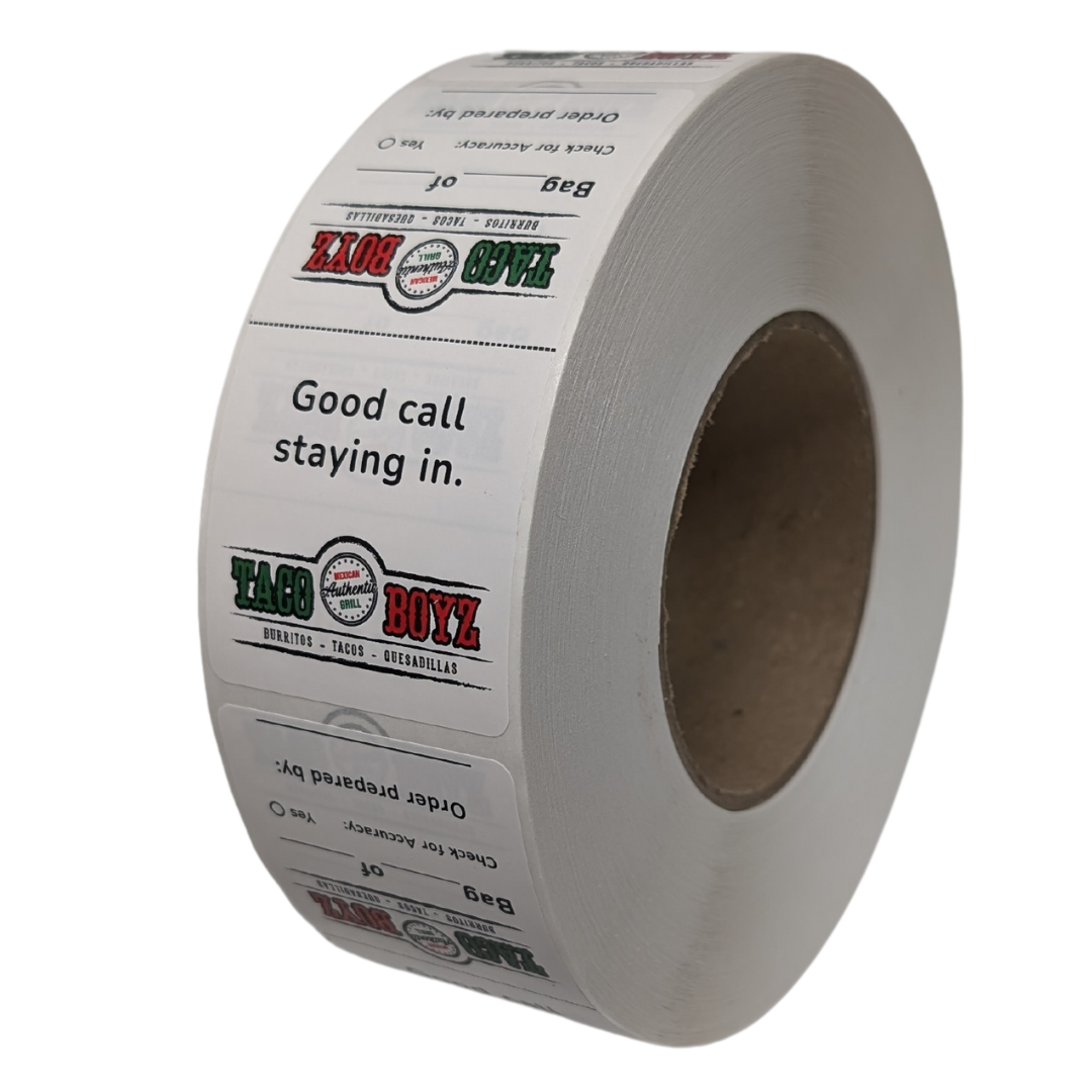 Taco Boyz Sticker Rolls of 2500pc